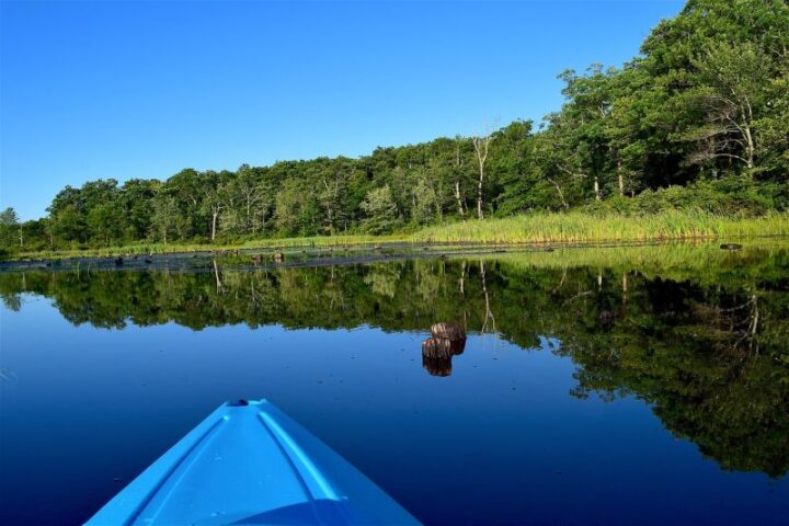 Kayak on a lake