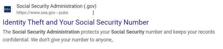 Change Your Social Security Number?
